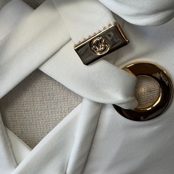 Michael Kors White One Piece Swimsuit - Picture 7 of 11